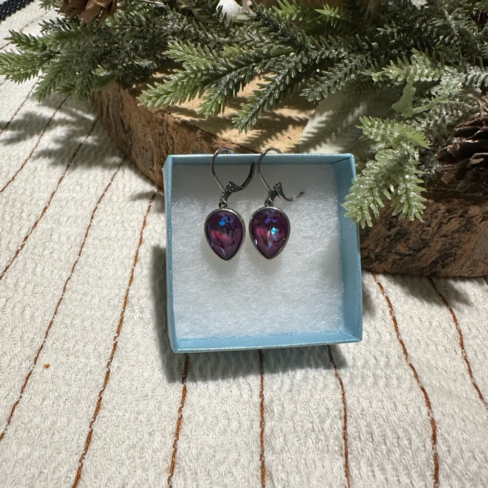 Touchstone Crystal Autumn Delite Earrings
